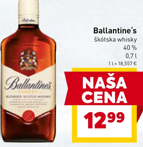 Ballantine's škótska whisky