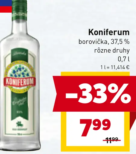 Koniferum borovička