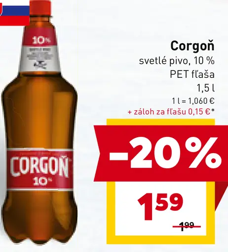 Corgoň svetlé pivo