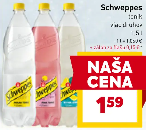 Schweppes tonik