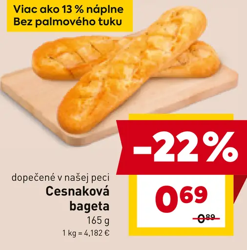 Cesnaková bageta