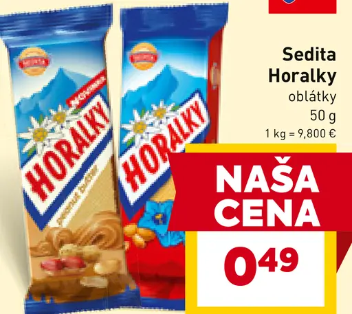 Sedita Horalky oblátky