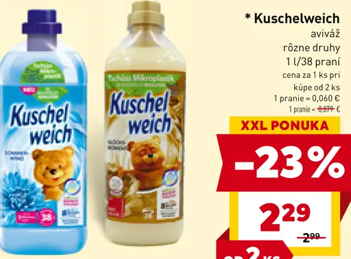 Kuschelweich aviváž