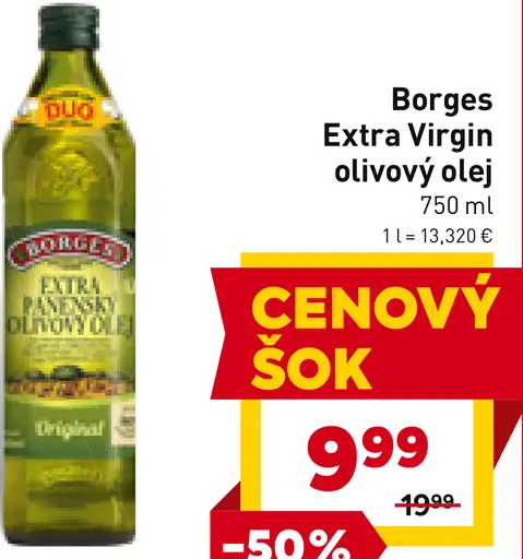 Borges Extra Virgin olivový olej