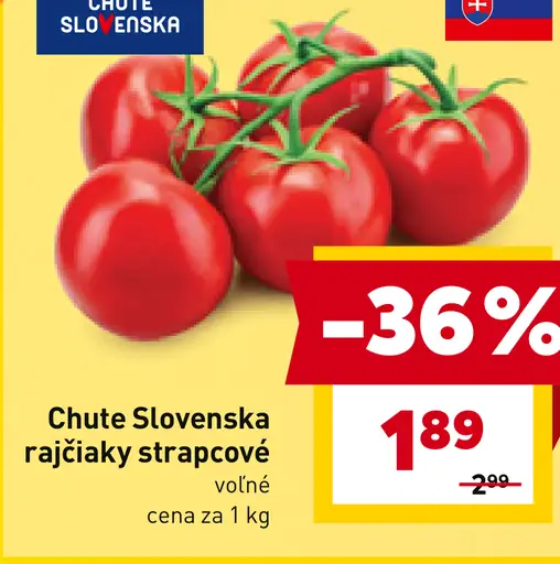 Chute Slovenska Rajčiaky strapcové