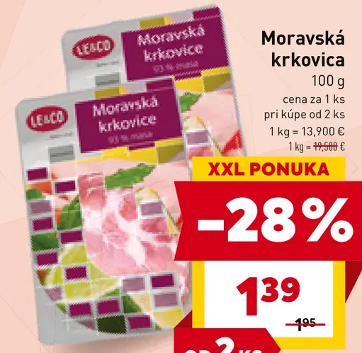 LECO Moravská krkovička