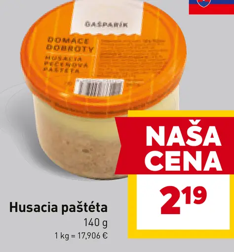 Husacia paštéta