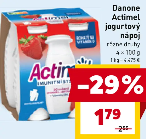 Actimel Jogurtový nápoj