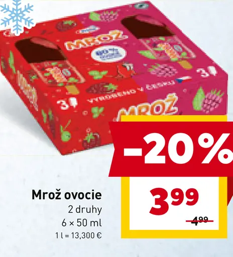 Mrož ovocie