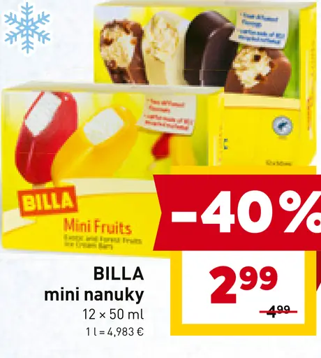 BILLA mini nanuky