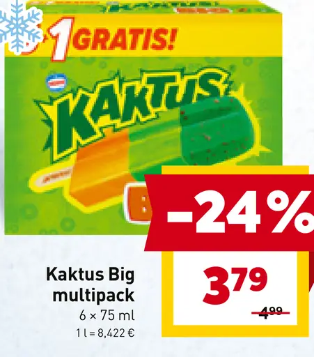 Kaktus Big multipack