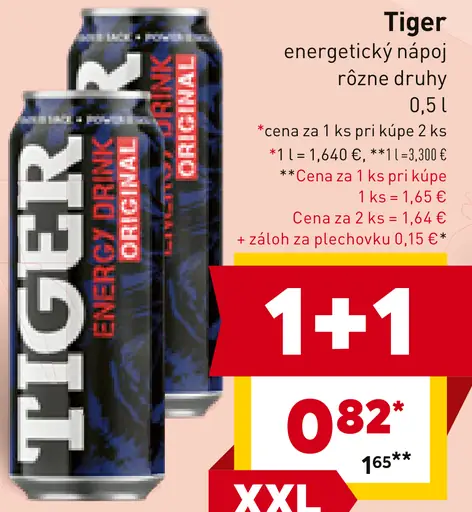 Tiger Energetický nápoj