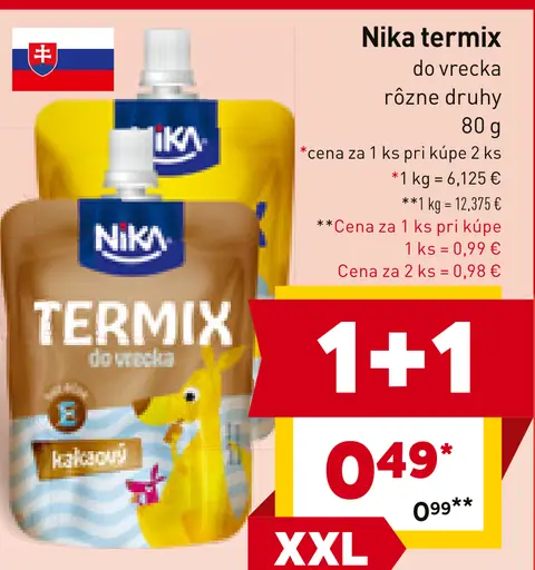 Nika termix do vrecka