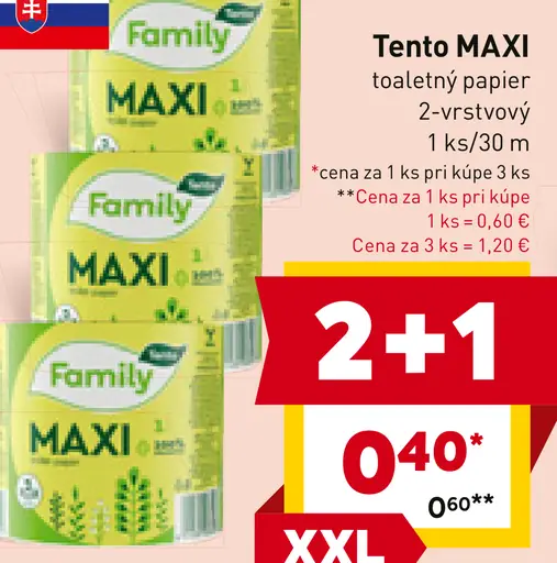 Tento MAXI toaletný papier