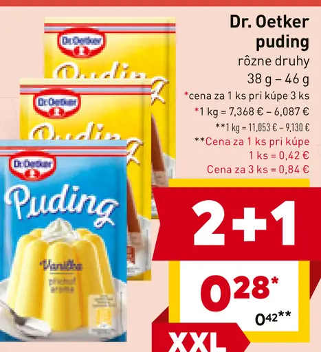 Dr. Oetker puding
