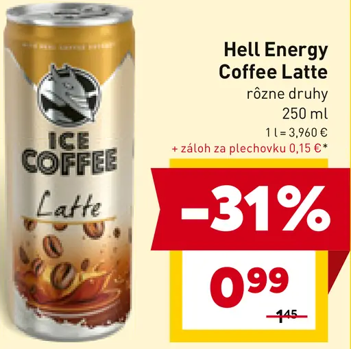 Hell Energy Coffee plechovka