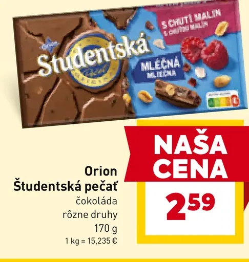 ORION ŠTUDENTSKÁ PEČAŤ