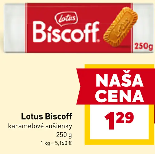 Lotus Biscoff nátierka