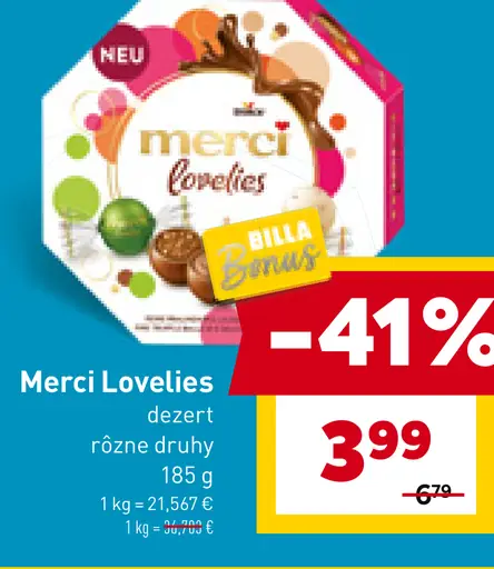 Merci Lovelies dezert