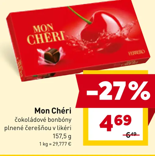 Mon Chéri Čokoládové bonbóny