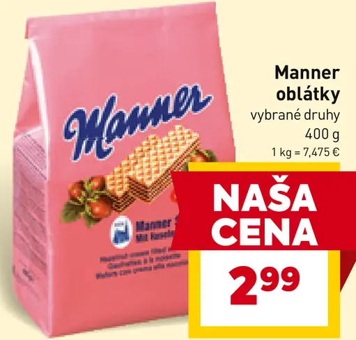 Manner oblátky