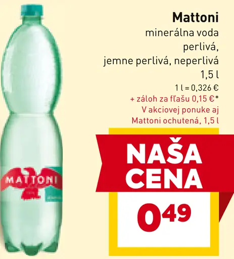Mattoni Minerálna voda