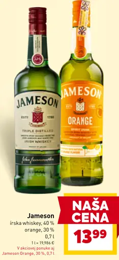 Jameson Irish Whiskey