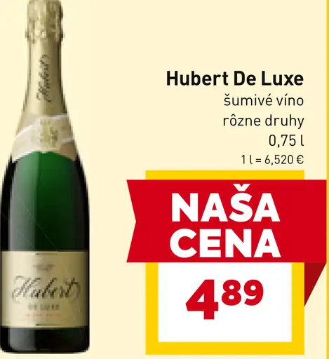 Hubert De Luxe šumivé víno