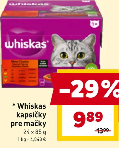 Whiskas Kapsičky pre mačky