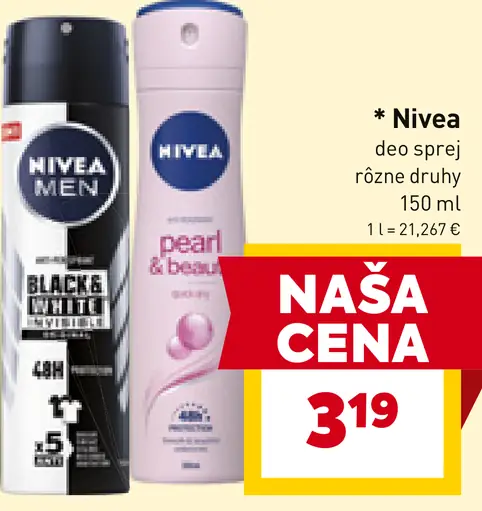 Nivea deo sprej