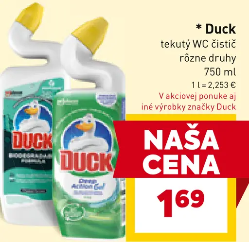 Duck WC čistič
