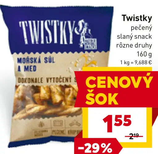 Twistky slovenské snacky