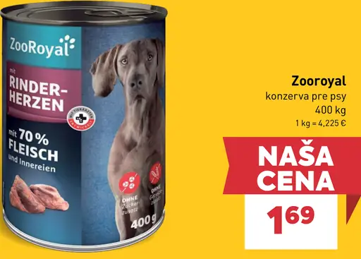 ZooRoyal konzerva pre psy