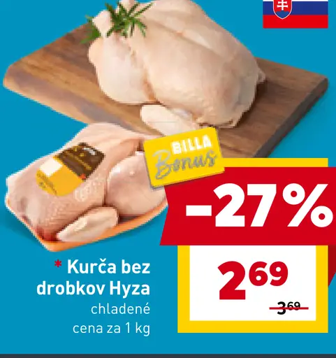 Kurča bez drobkov Hyza