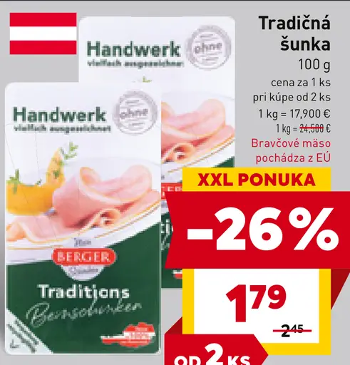 Handwerk Tradičná šunka