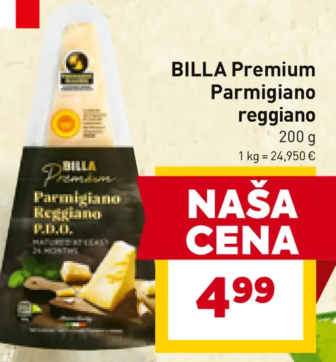 BILLA Premium Parmigiano reggiano