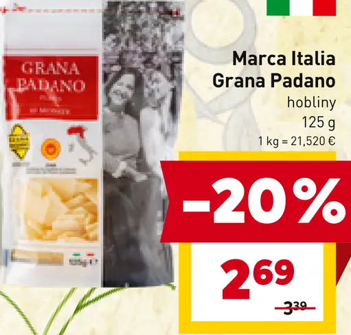 Marca Italia Grana Padano