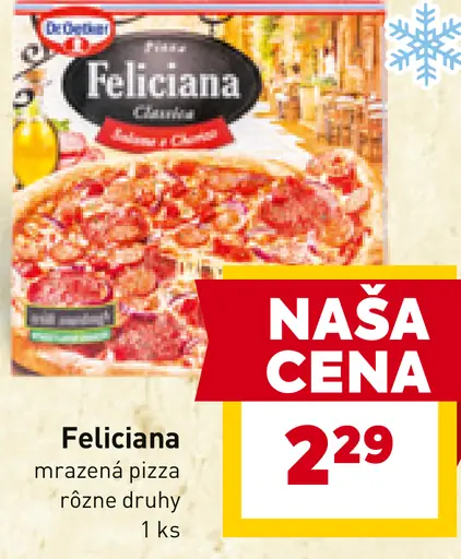 Feliciana mrazená pizza