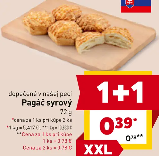 Pagáč syrový
