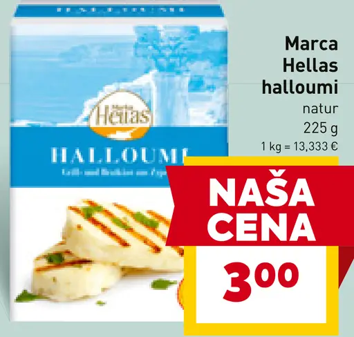 Marca Hellas halloumi