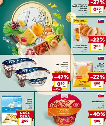 Danone Fantasia jogurt