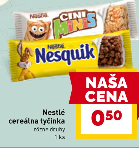 Nestlé cereálna tyčinka