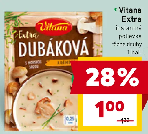 Vitana Extra instantná polievka