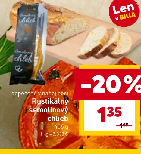 Rustikálny špaldový chlieb