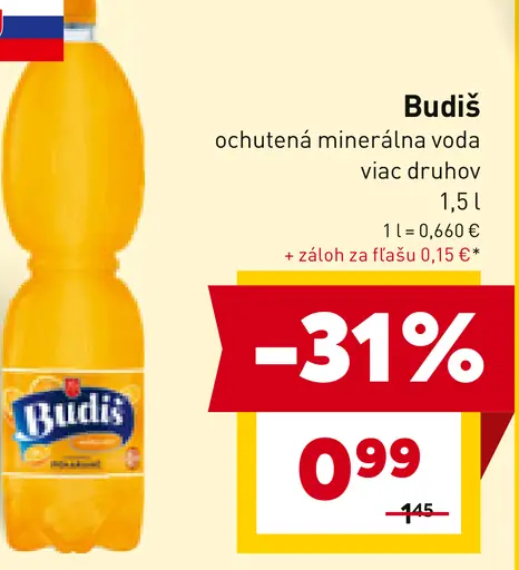 Budiš minerálna voda