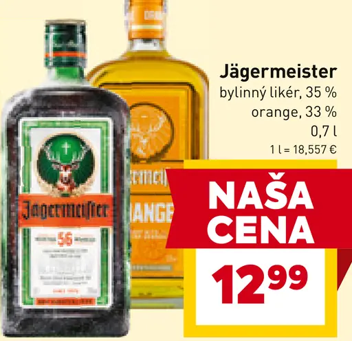 Jägermeister bylinný likér