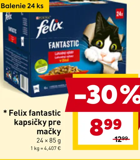Felix Fantastic kapsičky pre mačky