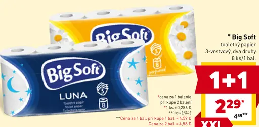 Big Soft Toaletný papier