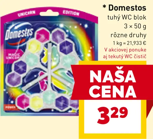 Domestos tuhy WC blok