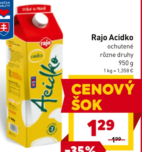 Rajo Acidko ochutené